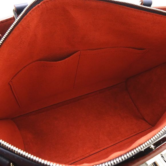 Louis Vuitton LockMe Calf Marine Rouge Tote Bag - Picture 6 of 7